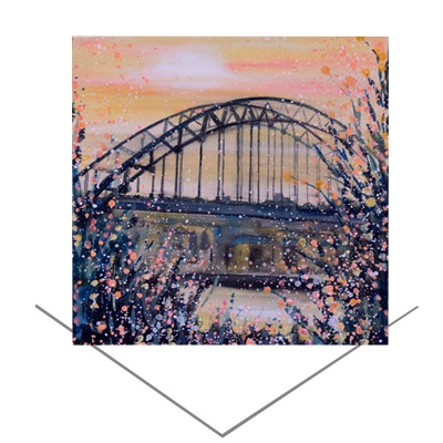 Tyne Bridge Greeting Card